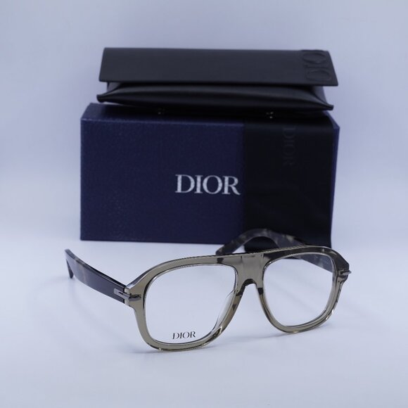Final Price! Dior DIORBLACKSUITO N4I 6400 Brown/Havana Eyeglasses 56mm - Picture 1 of 9